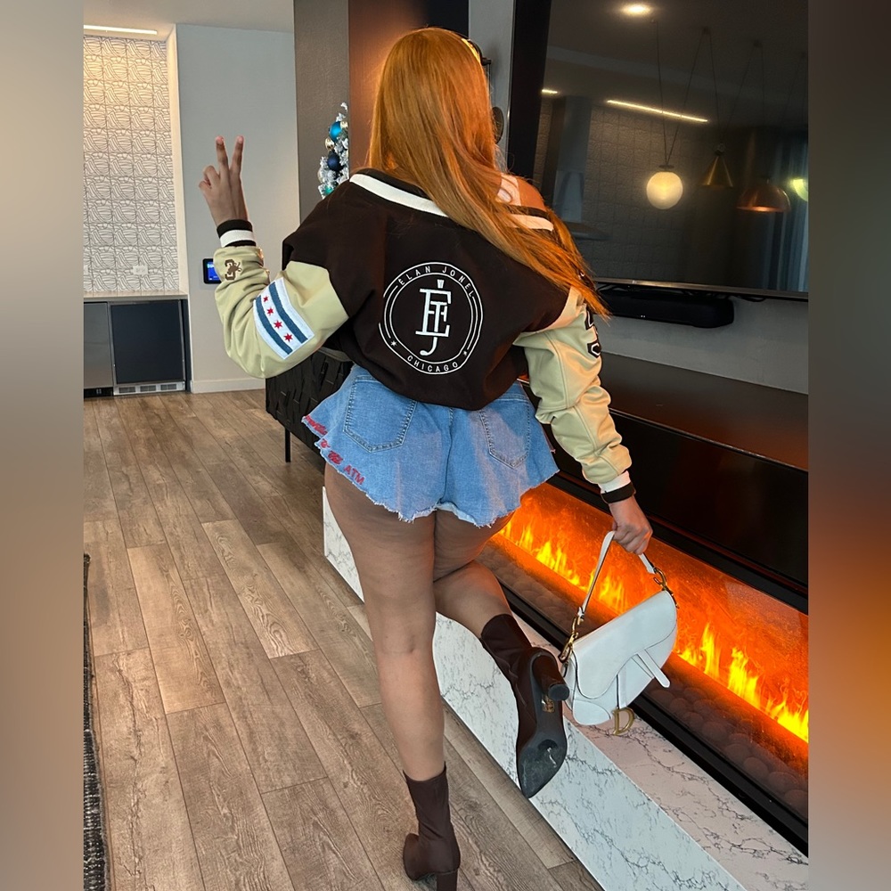 Limited Edition Cropped Varsity Jacket - image 4